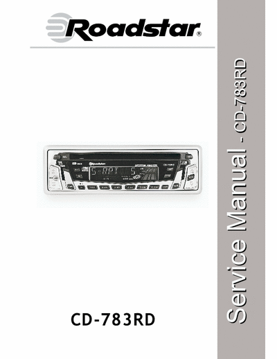 Roadstar CD-783RD Roadstar CD-783RD